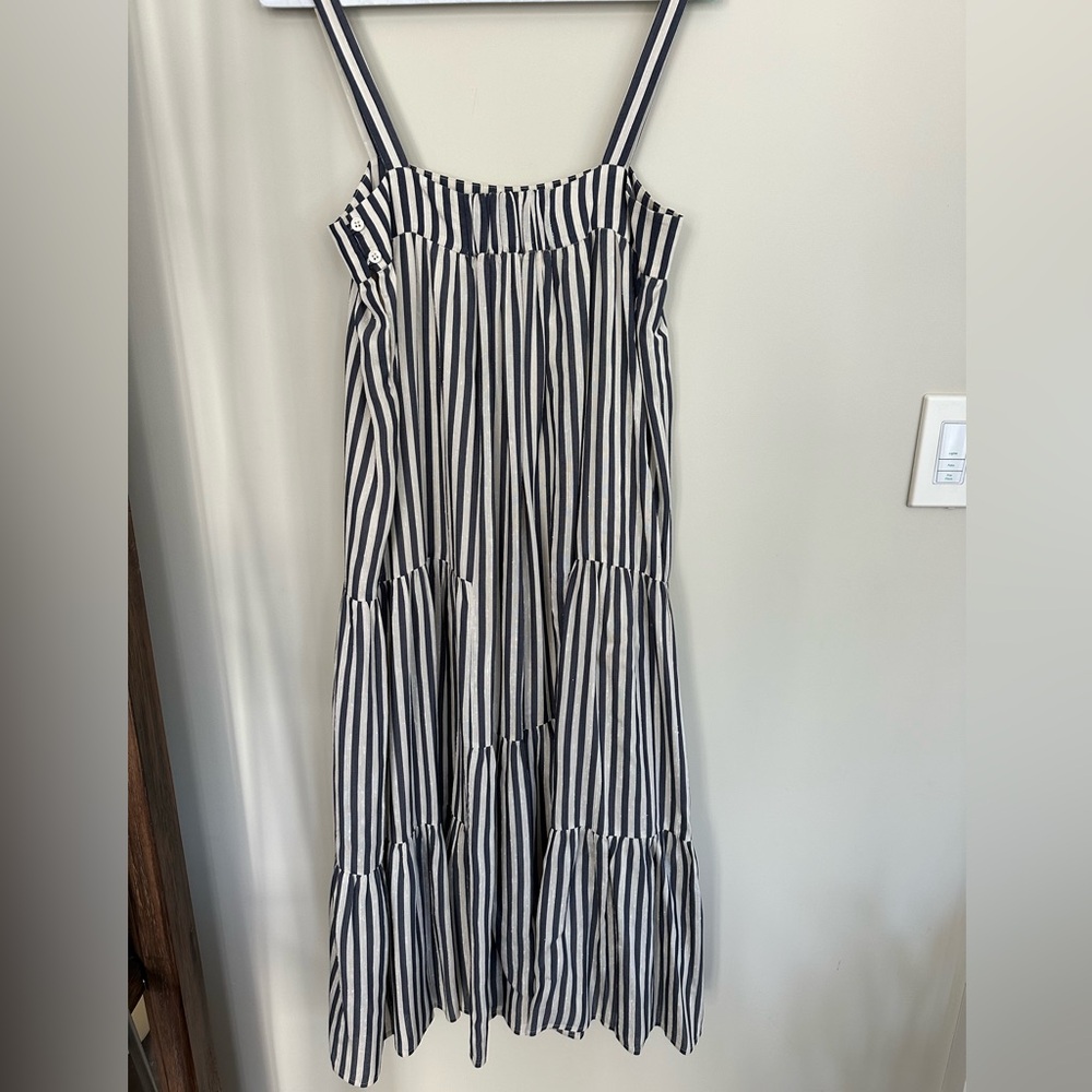 Jenni Kayne Summer Dress -  navy stripe. XS. Sold out on website - Picture 9 of 13